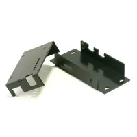 Plastic UU Housing with mounting flanges and single PCB snap in feature