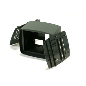 Custom Medical plastic enclosure made from UL94-v0 ABS r59 Fire Rated electronics housing