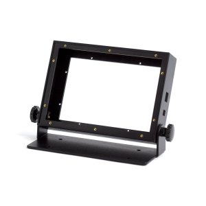 Fabricated custom plastic LCD frame made from black UL94-HB fire rated HIPS